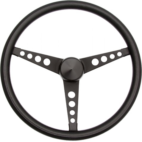 Classic 15" Black Vinyl Wheel