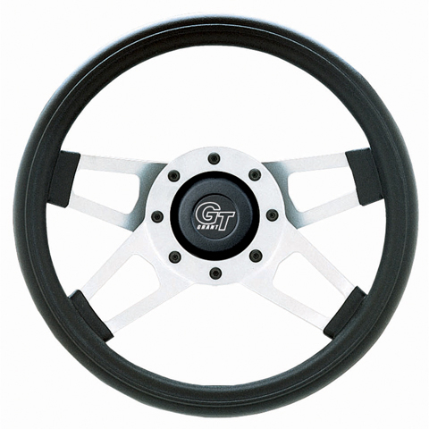 Challenger Series Billet 4-Spoke Wheel-Black Foam Grip