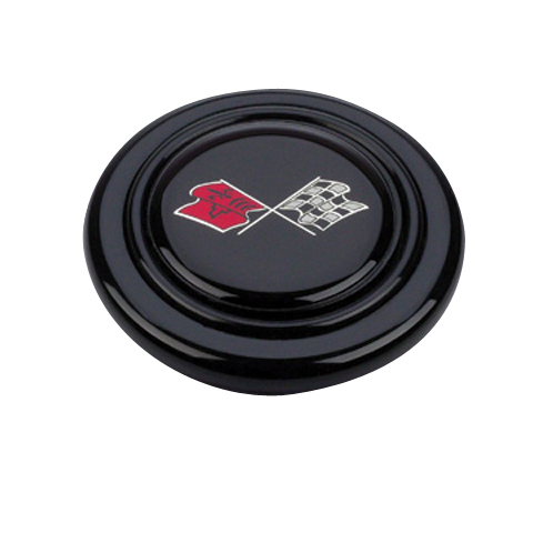 5652 VETTE FLAG HORN BUTTON