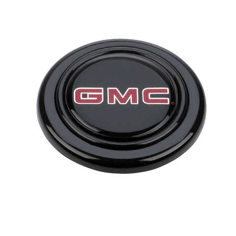 5656 GMC RED/BLACK HORN BUTTON