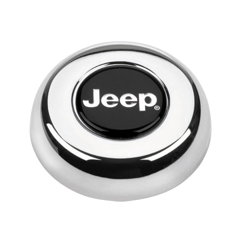 5695 JEEP CHROME HORN BUTTON