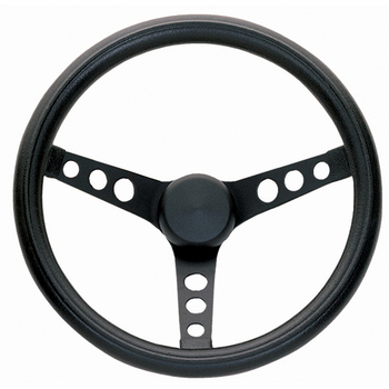 Classic Series Foam Steering Wheel Black Grip 11.5 Inch