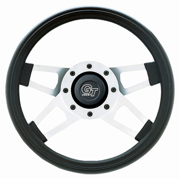 Challenger Series Billet 4-Spoke Wheel-Black Foam Grip
