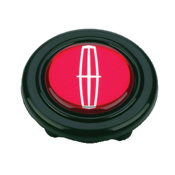 5666 LINCOLN RED HORN BUTTON