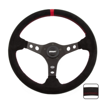 695Grant Products Suede Series Steering Wheels