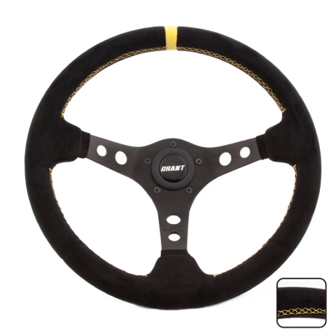 697Grant Products Suede Series Steering Wheels