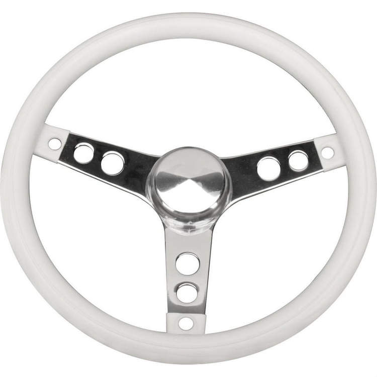 GRANT CLASSIC WHITE GRIP STEERING WHEEL