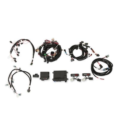 2011-2012 Ford Coyote Ti-VCT HP EFI Kit, NTK O2, USCAR INJ Ford Coyote Ti-VCT HP EFI ECU and Ti-VCT Controller Kit with Power Harness, Main Harness, Coil Harness, Injector Harness and Sensors includes NTK Oxygen Sensor