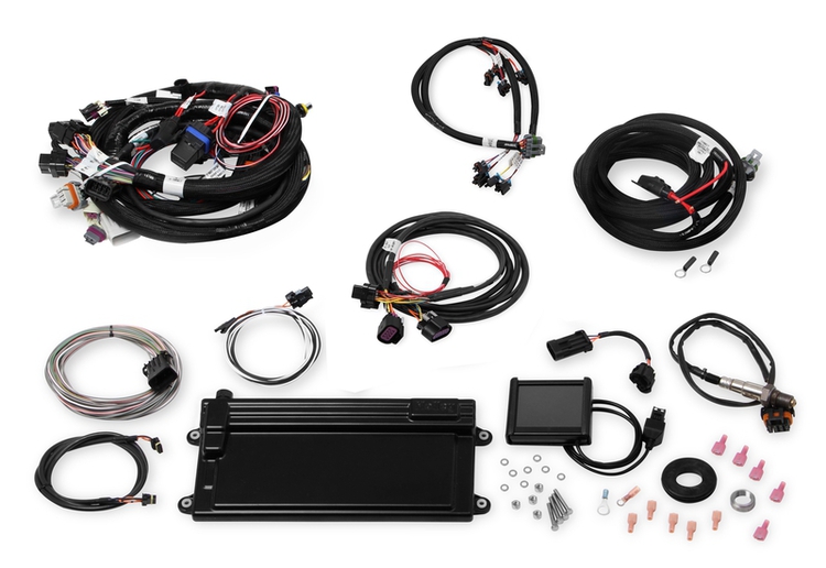 Terminator LS MPFI Kit 1997-2007 4.8/5.3/6.0 Truck Engines with 24x crank reluctor - with DRIVE-BY-WIRE, No Laptop Required, 3.5" Touchscreen Included