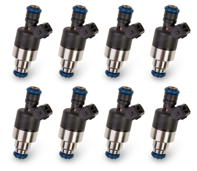 Holley Terminator X Fuel Injectors - Set of Eight Bosch/EV1 - 48 lb/hr - High Impedance