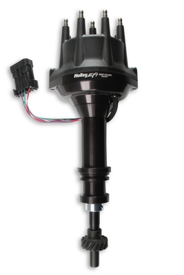 Holley EFI Dual Sync Ford 351C, 400M, 429-460 Distributor, Black Black - Plug and Play with Holley EFI