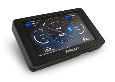 Holley EFI 7" Digital Dash Fully customizable 7" Dash, with a huge array of gauge and indicator screens. Compatible with Holley EFI, Sniper EFI, and Terminator X systems.