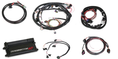 Dominator EFI Kit - LS2 Main Harness w/ Trans and DBW with EV1 Injector Harness Fits GM LS 58x Crank, 4x Cam - 4.8/5.3/6.0 style Engines with EV1 Injectors a 4L60/80E Transmission, and a DBW Throttle Body