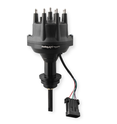 Holley EFI Dual Sync Chrysler SB Distributor, Black Perfect fit for Chrysler 273/318/340 and 360 engines