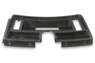 Holley Dash Bezels for the Holley EFI 6.86" Dashes 1969-1976 NOVA HOLLEY BLACK DASH PANEL with AC VENTS