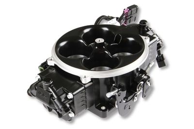 Holley EFI Terminator X Stealth 4500 Throttle Body - Black 8 Injectors - 800-1500 HP