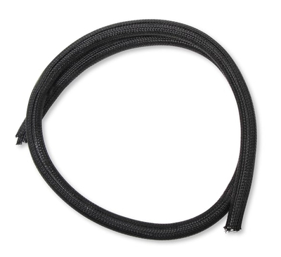 F6 Split Wire Loom - 1/4 Inch 10 Feet, Black, 1/4" Braided F6 Split Wire Loom