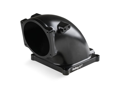 Billet 4500 EFI Throttle Body Intake Elbow-Ls- Black Finish EFI Throttle Body Intake Elbow 4500 - Fits GM LS Throttle Bodies