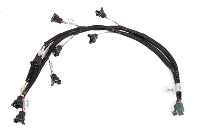 Gen III HEMI V8 Injector Harness - Bosch/Jetronic and Holley injectors Gen III HEMI Injector Harness with Bosch/Jetronic and Holley injectors used for upgrades and racing for HP EFI & Dominator EFI