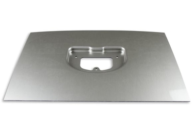 Racepak IQ3 Dash Panel - Brushed Aluminum Brushed Aluminum Finish