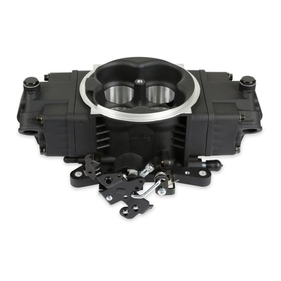 Holley EFI Terminator X Stealth 4150 Air Valve - Black 4150 Flange Throttle Body - Compatible w/ MPFI Intake Manifolds