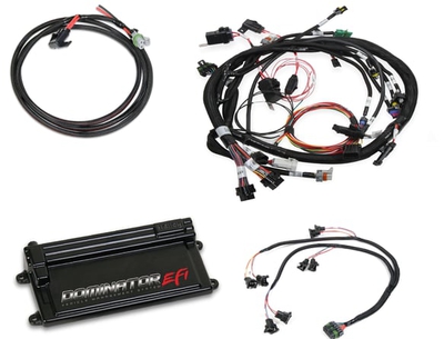 Dominator EFI Kit - Universal - COP Main Harness With Coil on Plug Main and Sub Harness with EV1 Injector Harness Fits Domestic V8 engines, such as conventional push rod Chevrolet and Chrysler engines with Coil on Plug ignition and EV1 Injectors