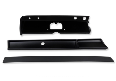 Holley Dash Bezels for Racepak Dashes 1966 Chevrolet Chevelle - Racepak Dash Panel - Black