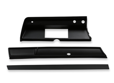 Holley Dash Bezels for Holley EFI 6.86" PRO Dashes 1966 Chevrolet Chevelle - Holley 6.86" Dash Panel - Black
