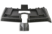 Holley Dash Bezels for the Holley EFI 6.86" Dashes 1969 CAMARO HOLLEY BLACK DASH PANEL without AC Vents