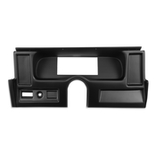Holley Dash Bezels for Holley EFI 6.86" PRO Dashes 1977-1979 Chevrolet Nova - Holley 6.86" Dash Panel - Black - NO A/C Vents