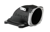 EFI Throttle Body Intake Elbow-Black Finish EFI Throttle Body Intake Elbow 4150 - Fits GM LS Throttle Bodies-Black Finish