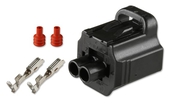 Modular Ford / Coyote Idle Air Control Connector SSC, 2 CAVITY, BLACK CONNECTOR