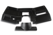 Holley Dash Bezels for the Holley EFI 7" Dashes 1984-1987 CHEVY/ GMC TRUCK HOLLEY BLACK DASH PANEL- No A/C Vents