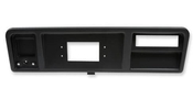 Holley Dash Bezels for Holley EFI 7" Dashes 1973-1979 Ford Truck - Holley 7" Dash Panel - Black - NO A/C Vents