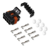 Input/Output Connector METRIPACK, 8 CAVITY, FEMALE, BLACK