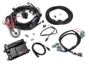 HP EFI ECU & Harness Kits GM LS2/3/7 (58x crank sensor) with USCAR (EV6 Style) connectors on injector harness, Includes Bosch Oxygen Sensor