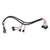 V8 over Manifold, Bosch Style Injector Harness V8 over Manifold, Bosch Style Connector Harness for Avenger EFI, HP EFI, Dominator EFI and Terminator X. GM / Chrysler Cylinder Orientation
