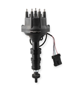 Holley EFI Dual Sync Ford FE Distributor, Black Black - Plug and Play with Holley EFI