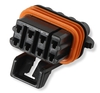 Input/Output Connector METRIPACK, 8 CAVITY, FEMALE, BLACK