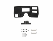 Holley Dash Bezels for the Holley EFI 6.86" Dashes 1984-1987 CHEVY/ GMC TRUCK HOLLEY BLACK DASH PANEL- w A/C Vents