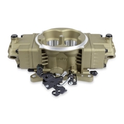 Holley EFI Terminator X Stealth 4150 Secondary Throttle Body - Gold Secondary Service Throttle Body - 4 Injectors