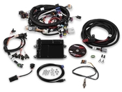 HP EFI ECU & Harness Kits GM LS2/3/7 (58x crank sensor) with Jetronic/Minitimer (Bosch type) connectors on injector harness (fits Holley 522-xxx injectors), Includes NTK Oxygen Sensor