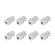 1/4" Stainless EGT Weld Bung - 8 Pack 316 Stainless steel weldment bungs for 1/4" EGT probes.
