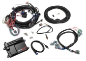 HP EFI ECU & Harness Kits GM LS2/3/7 (58x crank sensor) with USCAR (EV6 Style) connectors on injector harness, Includes NTK Oxygen Sensor