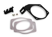 Cable Bracket for 105mm Throttle Bodies on Factory or FAST Brand intakes LS Throttle cable bracket