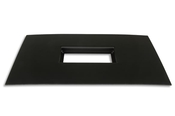 Holley EFI 6.86" Pro Dash Panel Black Finish