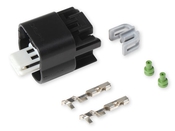 GM Manifold Air Temp Connector GT 150, 2 CAVITY, FEMALE, BLACK