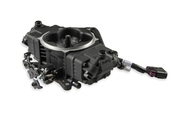 Holley EFI Terminator X Stealth 4150 Throttle Body - Black 4 Injectors - 650 HP