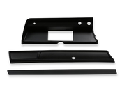 Holley Dash Bezels for Holley EFI 6.86" PRO Dashes 1966 Chevrolet Chevelle - Holley 6.86" Dash Panel - Black