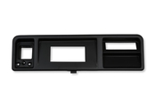 Holley Dash Bezels for Holley EFI 6.86" PRO Dashes 1973-1979 Ford Truck - Holley 6.86" Dash Panel - Black - With A/C Vents